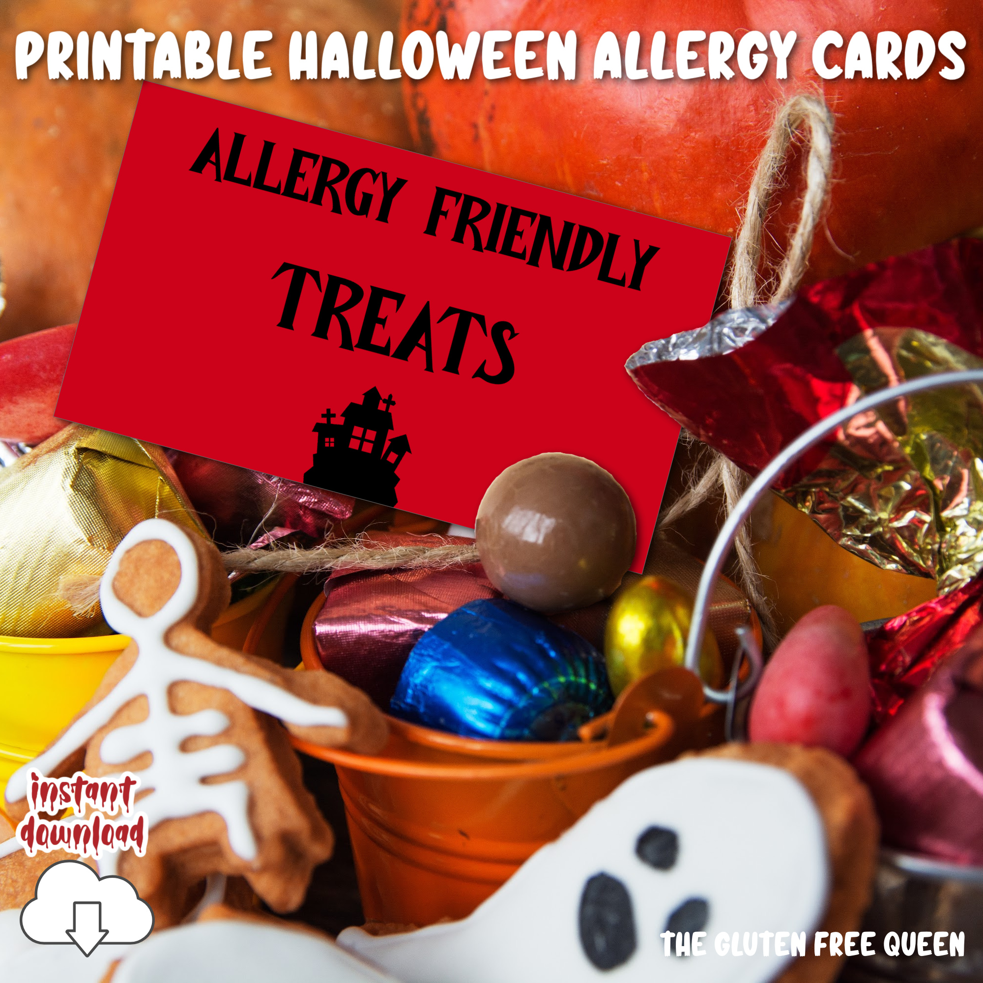 HALLOWEEN-SIGN-2024-Allergy-friendly-treats-BLACK-RED-Business-Card-MAIN-IMAGE-v2