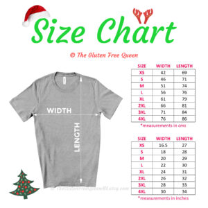Bella-Canvas-3001-Christmas-shirt-size-chart