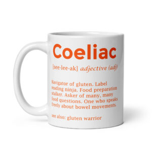 MUGS-2024-Coeliac-dictionary-ORANGE-handle-on-left