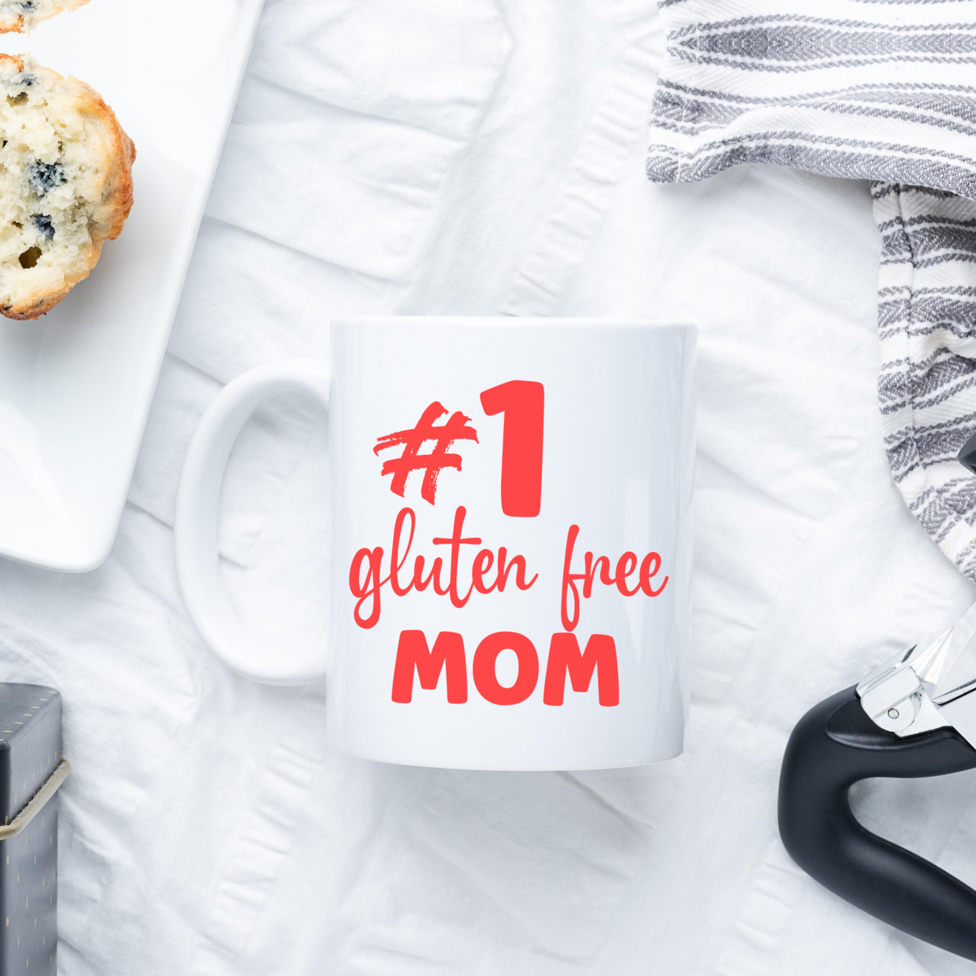 Number-1-#1-gluten-free-Mom-MUG-RED