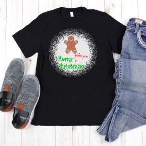 SHIRTS-2024-Merry-Gluten-Free-Christmas-GINGERBREAD-BOY-Shirt-BLACK-1-Bella-3001-Mens