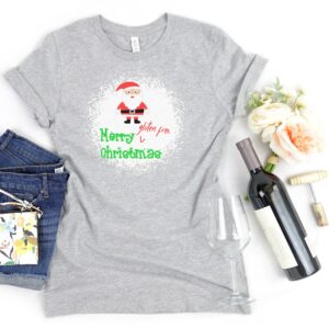 SHIRTS-2024-Merry-Gluten-Free-Christmas-SANTA-Shirt-LIGHT-GREY-A-Heather-1-Bella-3001-Womens