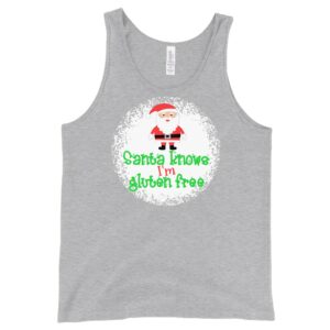 TANKS-2024-Santa-Knows-Im-Gluten-Free-Christmas-Tank-LIGHT-GREY-A-Heather-2-Bella-3480-Womens
