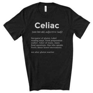 SHIRTS-2024-Celiac-Definition-Shirt-BLACK-2-Bella-3001-Mens
