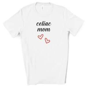 SHIRTS-2024-Celiac-Mom-Shirt-WHITE-2-Bella-3001-Womens
