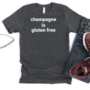 SHIRTS-2024-Champagne-is-Gluten-Free-Shirt-DARK-GREY-Heather-1-Bella-3001-Mens