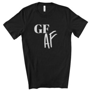 SHIRTS-2024-Gluten-Free-AF-BLACK-2-Bella-3001-Womens