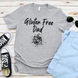 SHIRTS-2024-Gluten-Free-Dad-Drums-Shirt-LIGHT-GREY-A-Heather-1-Bella-3001-Mens