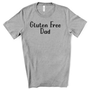 SHIRTS-2024-Gluten-Free-Dad-Shirt-LIGHT-GREY-A-Heather-2-Bella-3001-Mens