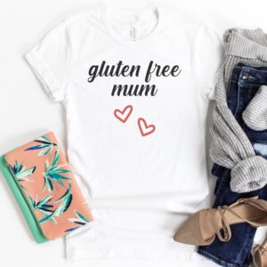 SHIRTS-2024-Gluten-Free-Mum-Shirt-WHITE-1-Bella-3001-Womens