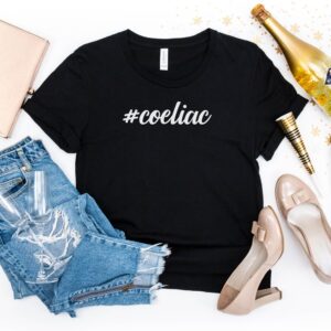 SHIRTS-2024-Hashtag-Coeliac-Shirt-BLACK-1-Bella-3001-Womens