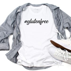SHIRTS-2024-Hashtag-Gluten-Free-Shirt-WHITE-1-Bella-3001-Mens