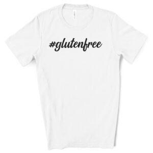 SHIRTS-2024-Hashtag-Gluten-Free-Shirt-WHITE-2-Bella-3001-Mens
