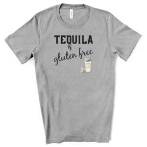 SHIRTS-2024-Tequila-is-Gluten-Free-Shirt-LIGHT-GREY-A-Heather-2-Bella-3001-Womens