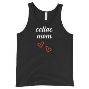 TANKS-2024-Celiac-Mom-Tank-BLACK-2-Bella-3480-Womens