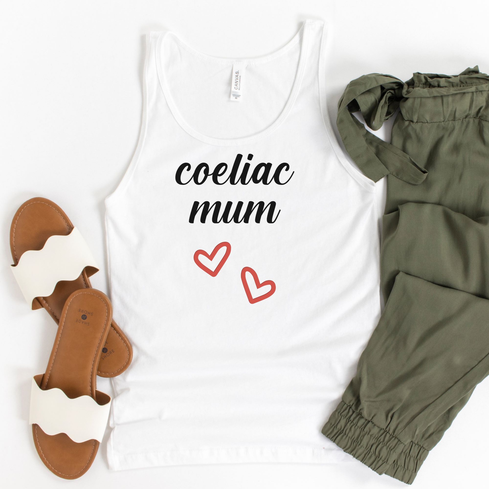 TANKS-2024-Coeliac-Mum-Tank-WHITE-1-Bella-3480-Womens