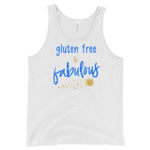 TANKS-2024-Gluten-Free-And-Fabulous-Tank-WHITE-2-Bella-3480-Womens