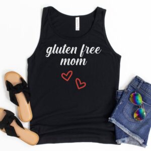 TANKS-2024-Gluten-Free-Mom-Tank-BLACK-1-Bella-3480-Womens