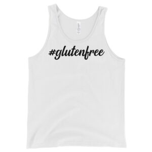 TANKS-2024-Hashtag-Gluten-Free-Tank-WHITE-2-Bella-3480-Womens