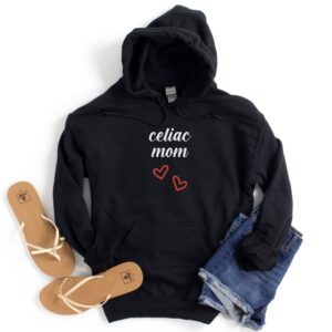 HOODIES-2024-Celiac-Mom-Hoodie-BLACK-1-Gildan-18500-Womens