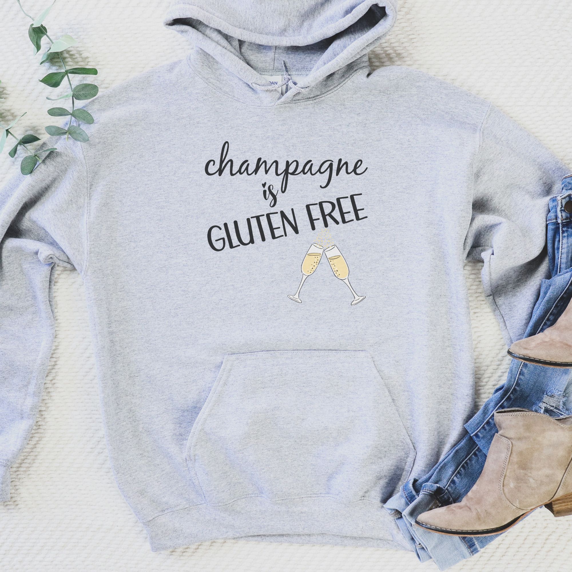 HOODIES-2024-Champagne-is-Gluten-Free-Hoodie-LIGHT-GREY-1-Gildan-18500-Womens