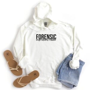 HOODIES-2024-Forensic-Ingredient-Reader-Hoodie-WHITE-1-Gildan-18500-Womens
