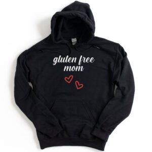 HOODIES-2024-Gluten-Free-Mom-Hoodie-BLACK-2-Gildan-18500-Womens