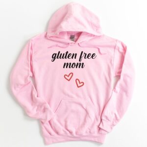HOODIES-2024-Gluten-Free-Mom-Hoodie-PINK-2-Gildan-18500-Womens