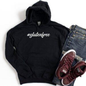 HOODIES-2024-Hashtag-Gluten-Free-Hoodie-BLACK-1-Gildan-18500-Mens
