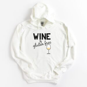 HOODIES-2024-Wine-is-Gluten-Free-Hoodie-WHITE-2-Gildan-18500-Womens