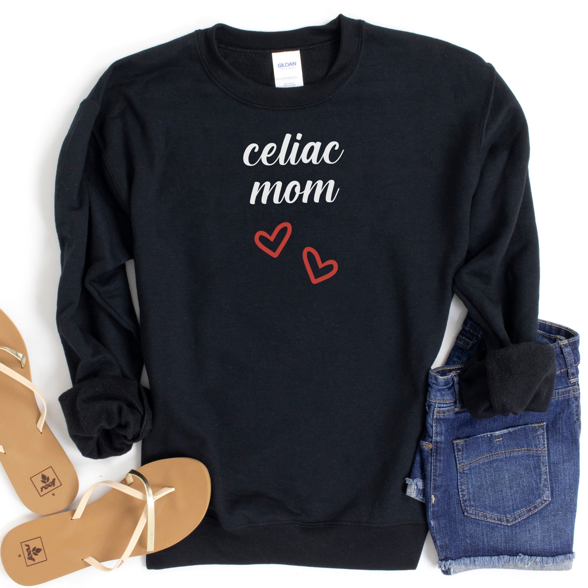 JUMPERS-2024-Celiac-Mom-Jumper-BLACK-1-Gildan-18000-Womens
