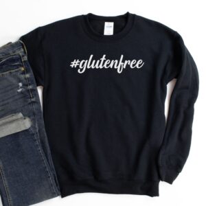 JUMPERS-2024-Hashtag-Gluten-Free-Jumper-BLACK-1-Gildan-18000-Mens