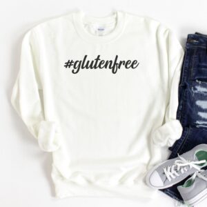 JUMPERS-2024-Hashtag-Gluten-Free-Jumper-WHITE-1-Gildan-18000-Womens