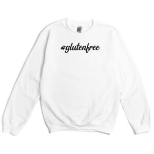 JUMPERS-2024-Hashtag-Gluten-Free-Jumper-WHITE-2-Gildan-18000-Womens