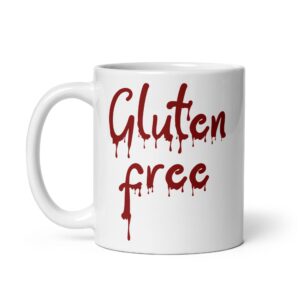 MUGS-2024-Gluten-Free-Halloween-Mug-BLOOD-DRIP-4-handle-on-right