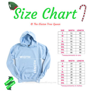 Gildan-18500-hoodie-Christmas-size-chart