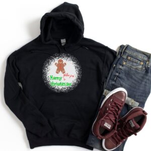 HOODIES-2024-Merry-Gluten-Free-Christmas-GINGERBREAD-BOY-Hoodie-BLACK-1-Gildan-18500-Mens