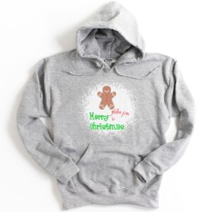 HOODIES-2024-Merry-Gluten-Free-Christmas-GINGERBREAD-BOY-Hoodie-LIGHT-GREY-2-Gildan-18500-Womens