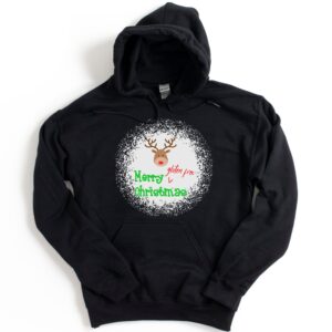 HOODIES-2024-Merry-Gluten-Free-Christmas-REINDEER-Hoodie-BLACK-2-Gildan-18500-Mens