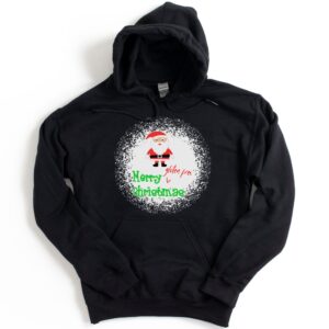 HOODIES-2024-Merry-Gluten-Free-Christmas-SANTA-Hoodie-BLACK-2-Gildan-18500-Mens
