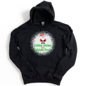 HOODIES-2024-Santa-Knows-Im-Gluten-Free-Christmas-Hoodie-BLACK-2-Gildan-18500-Mens