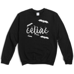 JUMPERS-2024-Celiac-Halloween-Jumper-BATS-BLACK-2-Gildan-18000-Womens