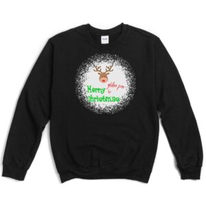 JUMPERS-2024-Merry-Gluten-Free-Christmas-REINDEER-Jumper-BLACK-2-Gildan-18000-Mens