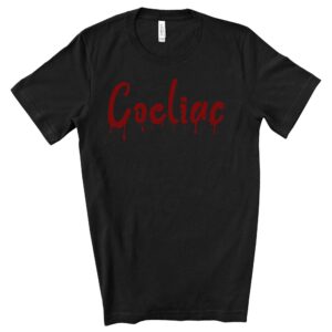 SHIRTS-2024-Coeliac-Halloween-Shirt-BLOOD-DRIP-BLACK-2-Bella-3001-Womens