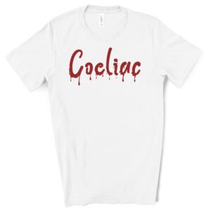 SHIRTS-2024-Coeliac-Halloween-Shirt-BLOOD-DRIP-WHITE-2-Bella-3001-Womens