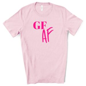 SHIRTS-2024-Gluten-Free-AF-Shirt-PINK-on-PINK-2-Bella-3001-Womens
