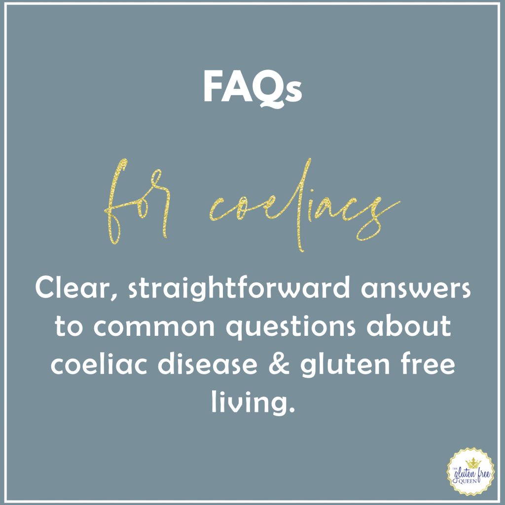 FAQs for Coeliacs