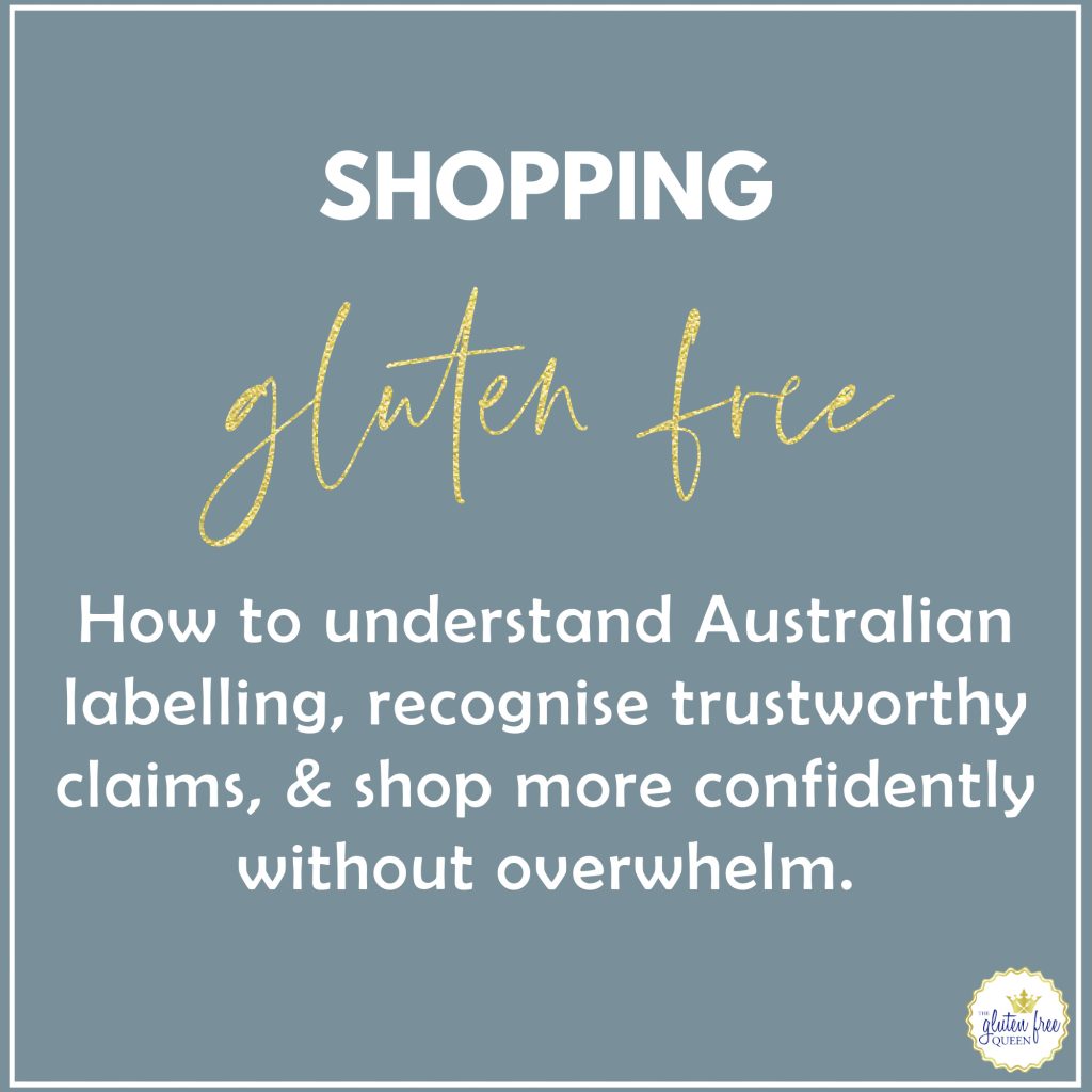 Shopping Gluten Free